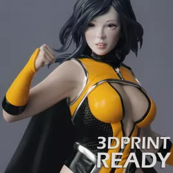 Female Superhero 3D print model
