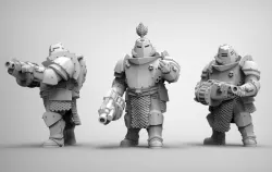 Feudal Guard Abhumans 3D print model