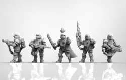 Feudal Guard Elite infantry 3D print model