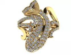fish jewelry 3D print model