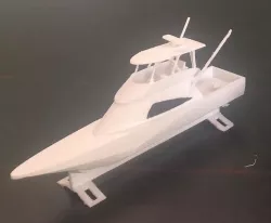 Fishing Charters 48ft Viking Ship 3D print model