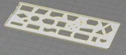Flowchart Template 3D print model
