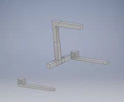 forklift 3D print model