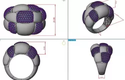 fusion ring 3D print model