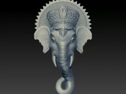 Ganesh 3D Model 3D print model