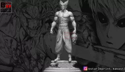 Garou - One punch Man - Fan Art - Realistic Version 3D print model