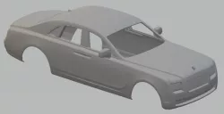 Ghost Printable Body Car 3D print model