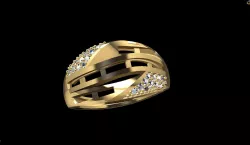 Gold Ring 22 3D print model