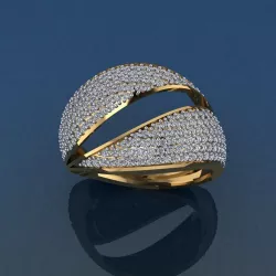Gold Ring 3D print model 3D print model 3D print model
