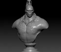 Goro Bust 3D print model