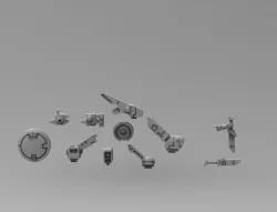 Greater Good crisis support systems bits bundle 3D print model