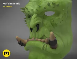 Guldan mask - World of Warcraft 3D print model