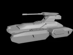 Halo scorpion tank  3D print model