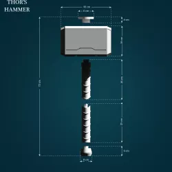 Hammer of Thor 3D print model
