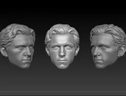 Head Peter Parker MCU version 3D print model