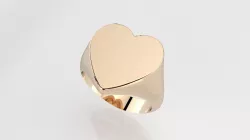 heart ring 3D print model