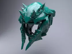 Helmet THE HATEFUL WISH 3D print model