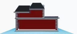 Industrial House 3D print model