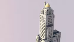 InterContinental Chicago 3D print model