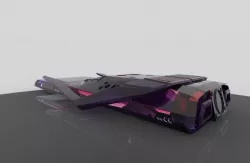 interstellar-s-ranger Low-poly  3D print model