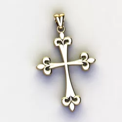Jesus cross Pendant 3D print model 3D print model