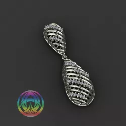 jewelry diamond diamonds  pendants  3D print model
