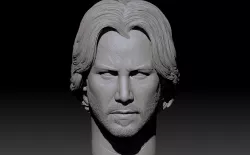 John Wick  Keanu Reeves 3D Print 3D print model