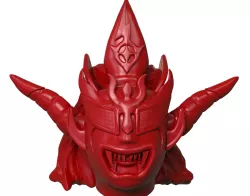 Jushin Thunder Liger 3D printable portrait sculpture 3D print model