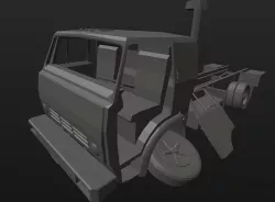 Kamaz 3D print model
