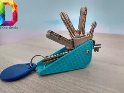 key holder 3D print model