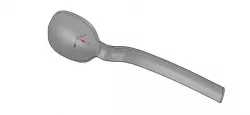 kitchen laboratory spoon for real 3D printing  3D print model