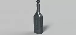 Klingon blood wine bottle from Star Trek The Next Generation 3D print model