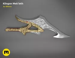 Klingon Mekleth - Star Trek  3D print model