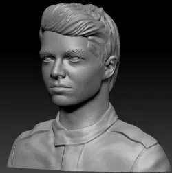 Lando Norris 3D print model