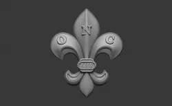 Lilijka Harcerska 3D print model