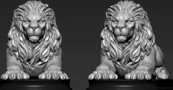 Lion King 3D print model