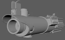Luke Skywalker A New Hope printable Lightsaber 3D print model