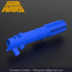 Luke Skywalker Lightsaber - ANH  3D print model