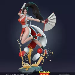 Mai - King of Fighter 3D print model