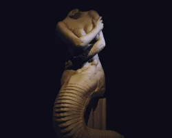 Medusa Statue 3D print model