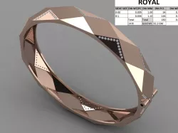 Mens Bracelet Solid 3D print model