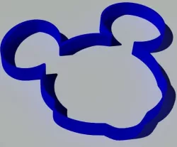 Mickey mouse form 3D print model