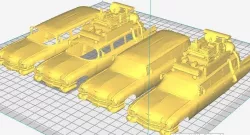Miller  Meteor  Ecto1 1959 Ghostbusters Printable 3D Body Car 3D print model