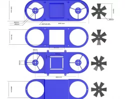 Mini Drone 3D print model