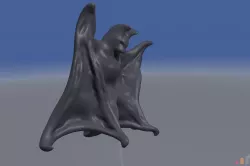 Miniature Statue of the BAT 3D print model