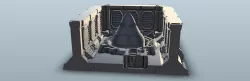 Missile Launch Pad 28mm Table Top Terrain 3D print model