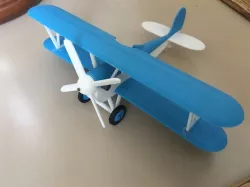 Modular Toy Biplane 3D print model
