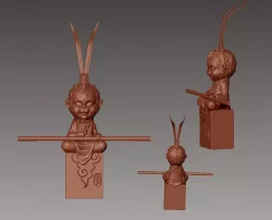 Monkey King 3D print model