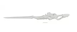 Nier Automata Type40 Sword STL Files for 3D Print 3D print model