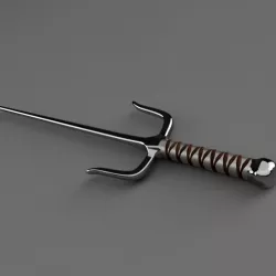 Ninja Sai Weapon 3D print model
